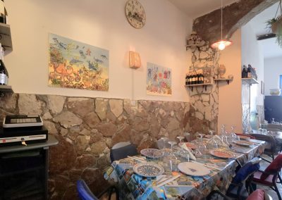 INTERNO RISTORANTE OSTERIA SAN PIETRO DI TAMOU TRAPANI 7