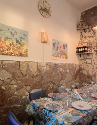 INTERNO RISTORANTE OSTERIA SAN PIETRO DI TAMOU TRAPANI 7