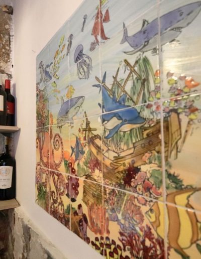INTERNO RISTORANTE OSTERIA SAN PIETRO DI TAMOU TRAPANI 3